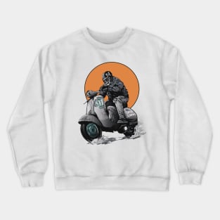 skull bikers Crewneck Sweatshirt